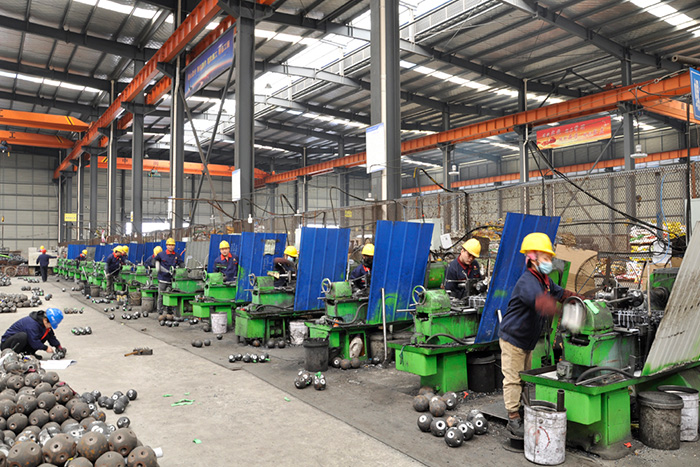 南岸网架锥头车间